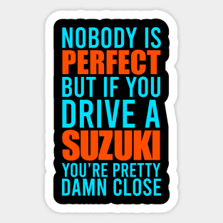 Suzuki Owners Sticker